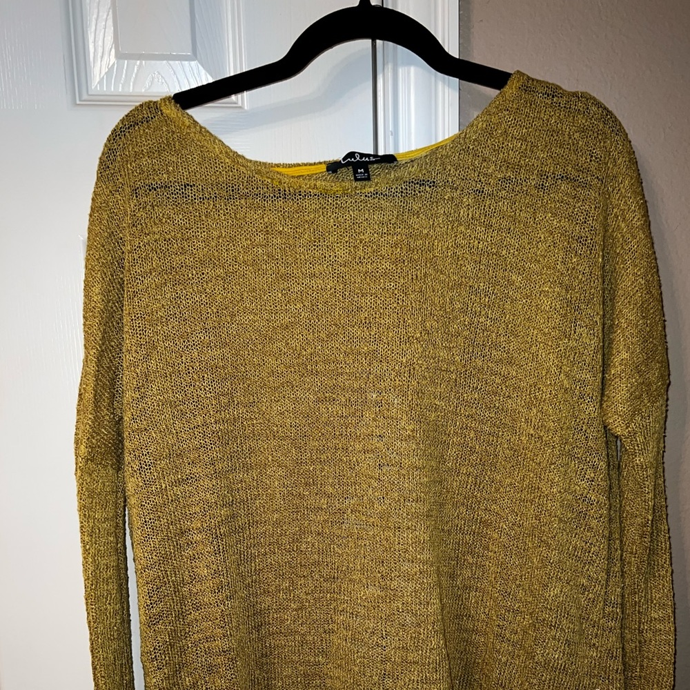 Lulu’s Open Back Sweater